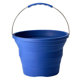 Buy Wholesale China Plastic Wall-mounted Portable Foldable Bucket Shrink  Bucket & Wall-mounted Foldable Bucket Shrink Bucket at USD 4