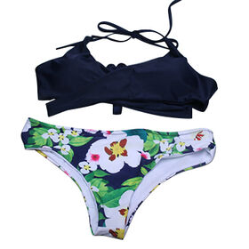 Women's Tankini Swimsuits,tank Printed Tops Boy Shorts Bottoms Two