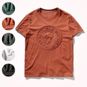 Best Custom embossing t shirt manufacturer - Apparelcn