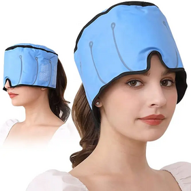 Dropship Reusable Head Ice Pack Adjustable Gel Cold Pack Head Wrap Migraine  Relief & Tension Headache Relief Migraine Cap Head Massager to Sell  Online at a Lower Price