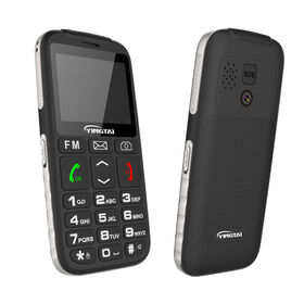 Artfone 4g Teléfono Celulare Para Personas Mayores Con Mms, Sos Botón,  Cámara, 2,4 Pulgadas, Con Una Base De Carga
