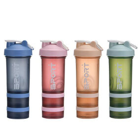 Buy Wholesale China 16oz Stainless Steel Water Bottle Protein Shaker Bottle  & Protein Shaker Bottle at USD 1.7
