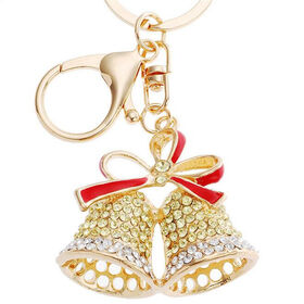 Disney-Ensemble de diamants pour femme, porte-clés en cristal, porte-clés  de voiture, pendentif de sac, bijoux, petit cadeau