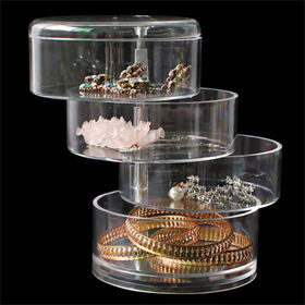 Small Earring Holder Stand 4 Tiers Earring Organizer Box Foldable, Earring  Display Earring Storage, Jewelry Case, Jewelry Storage, Jewelry Organizer -  Buy China Wholesale Jewelry Box $3.89