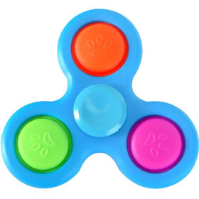Fidget Spinner Con Ventosa Multicolor De Plastico Para Bebe