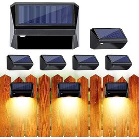 Lampes solaires LED sans fil en gros pour jardin, clôture, cour, terrasse, garage