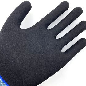 High Quality Double Coated Anti-cut Gloves Level 5 Ant-slip Anti-cut Full Palm Latex Coating Safety Gloves