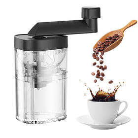 Dropship Hand Crank Pepper Conical Burr Grinder Coffee Beans Mill Muller  Stainless Steel to Sell Online at a Lower Price