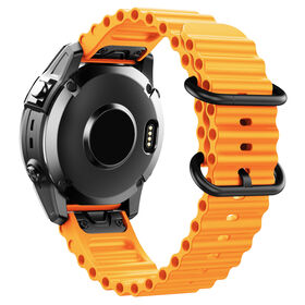 Acheter Bracelet en Silicone 22mm 26mm pour Garmin Fenix ​​7 7X 6 6X Pro 5  5X Plus bracelet de montre à dégagement rapide pour Garmin EPIX Forerunner  945 935 bracelet de montre intelligente