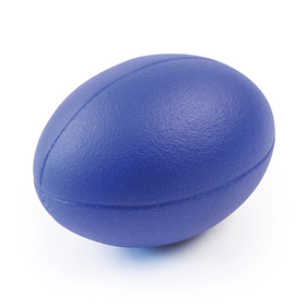 Ballon de rugby en mousse, parfait pour les jeunes enfants qui développent leurs compétences de lancer et de réception, avec design, taille et logo personnalisés.