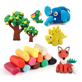  Clay and Dough Tools Six Piece Set - Ages 3 & Up DIMROM (6pcs)  : Toys & Games
