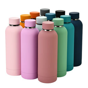 500ml Edelstahl Doppelwand Outdoor Sport Trinkflasche mit individuellem Logo, Vakuumisoliert, hochwertige Thermosflasche