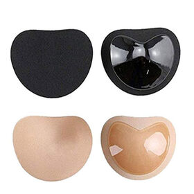 Fullness Waterproof Silicone Push up Bra Inserts Pads, Women Breast  Enhancers, Size B/C