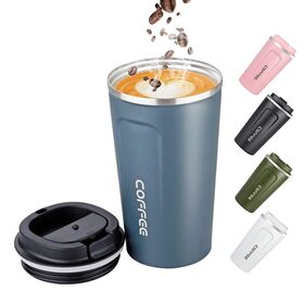 Sublimation 350 ml/500 ml 304 Stainless Steel Screw Lid Thermal Coffee Mug/ Coffee Tumbler / Car Travel Mug with Logo