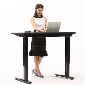 Personnalisé de style simple ordinateur de bureau de l'ordinateur portable  en bois MDF Table Table d'étude - Chine Ordinateur de bureau, coin bureau  informatique avec étagère