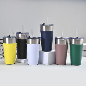 200/300/400ml Double Walled Stainless Steel Mug Insulated Camping