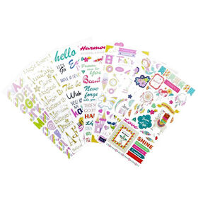 Scrapbook Stickers, Product categories