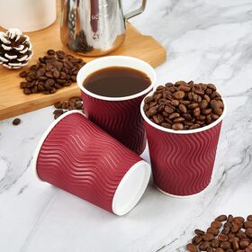 Buy Wholesale China Disposable Coffee Cups With Lids – To Go Coffee Cup Hot  And Cold Insulated Paper For Party, Wedding & Paper Cup,coffee Cup,disposable  Paper Cup at USD 0.02
