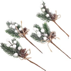 Buy Wholesale China Artificial Pine Picks Christmas Simulation Pine Needle  Small Berries Pinecones For Flower Arrangements Wreaths Wedding Garden Xmas  & Artificial Flower,artificial Plant,artificial Tree at USD 0.13
