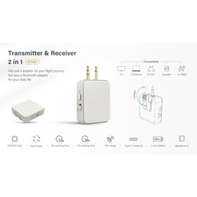 Compre Receptor Y Transmisor Nfc Bluetooth 5,0 3 En 1 y Receptor Bluetooth  Transmisor Bluetooth de China por 9.54 USD