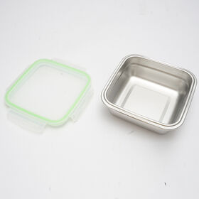 1PC] Airtight Glass Food Container Lunch Box Bekas Makanan Kaca Bertutup  竹盖玻璃食品容器 (