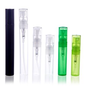 10ml Pen Clip Fine Mist,10 Pcs Plastic Frosted Atomizer Vials