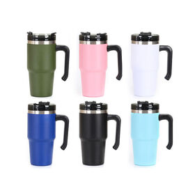 Großhandel kundenspezifischer, doppelwandiger, isolierter, schwarzer 30-oz-Edelstahlbecher