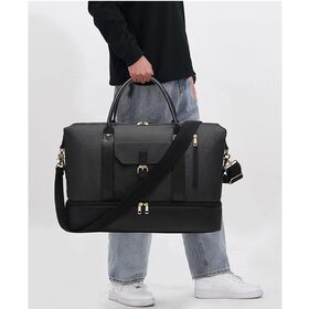 Fashionable Men Women Waterproof Tear Resistant with Shoes Compartment Luggage Bag