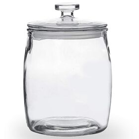 Double 1 Gallon 3.8L Glass Mason Jar Party Juice Dispenser Glass
