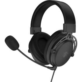 Ultraleichtes Gaming-Headset mit Aluminiumhalterung, Metall-Einzelkopfbügel mit Proteinpolster, kabelgebundenes und kabelloses Gaming-Headset