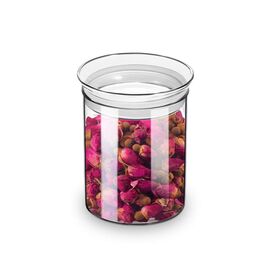 Buy Wholesale China Pink Color Glass Jar, With Lid Glass Candy Jar, 100ml,  For Food, Sweet & Glass Jar at USD 1.5