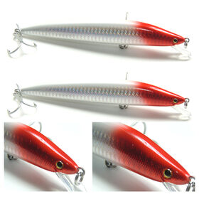 Supplier Fishing Lure 140mm 44g Minnow Fishing Bait With Vmc Hook Floating 0 -7m Action For Fishing $2.34 - Wholesale China Minnow Fishing Lure Hard  Bait 140mm 44g Floating at Factory Prices from