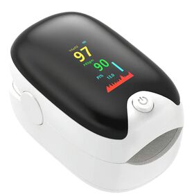 Oxymètre du bout des doigts pour la saturation en oxygène et la mesure de  la fréquence cardiaque avec écran TFT - Oxymètre de pouls - Achat & prix