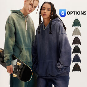 Sweat Homme Boutonné Col V Blanc Noir Décontracté Mode Sweats