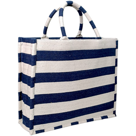 Sac de shopping Jacquard réutilisable, portable et de haute qualité avec logo et design personnalisé