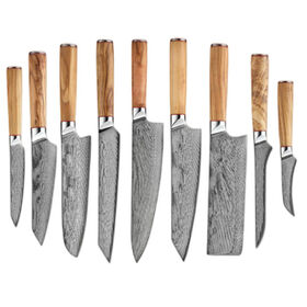 Acheter Ensemble de couteaux de cuisine japonais, filet de poisson,  couperet à viande en acier inoxydable, couteau de Chef, couteau à Sushi,  couteau Santoku, outils de cuisine