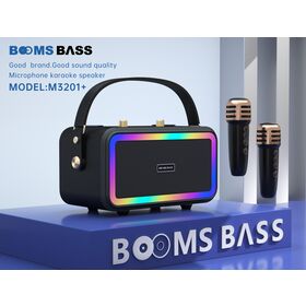 M4203+Boomsbass Wireless Deep Bass Outdoor Party Karaoke Bluetooth