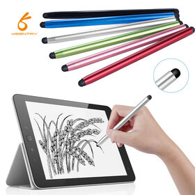 Stylet capacitif 2-en-1 à double tête en silicone multicolore en gros pour iPad
