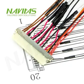 DF19-20S-1C DF14-20S-1.25C 20pin Display Port Cable Assembly