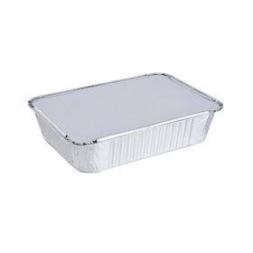 Disposable Aluminum Foil Tin Box Aluminum With Lid Ceramic Baking Sheet  Small