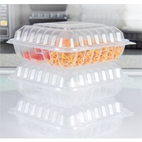 Buy Wholesale China Custom Restaurant High Quality Disposable Fast Food  Takeaway Box Microwavable Clear Food Containers Packaging Boxes & Food  Container at USD 42