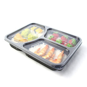 Buy Wholesale China Custom Restaurant High Quality Disposable Fast Food  Takeaway Box Microwavable Clear Food Containers Packaging Boxes & Food  Container at USD 42