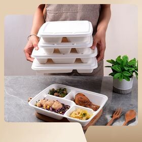 Buy Wholesale China Custom Restaurant High Quality Disposable Fast Food  Takeaway Box Microwavable Clear Food Containers Packaging Boxes & Food  Container at USD 42