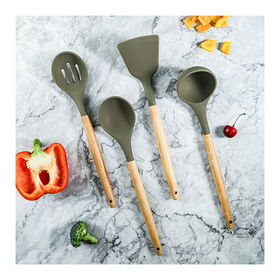 Buy Wholesale China Size Silicone Spoon Silicone Scoop Soul Ladle For  Baking And Cooking & Silicone Ladles at USD 1.1