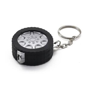 Sublimation Blank Tape Measure Keychain