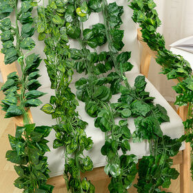 12 Pack 98 Feet Fake Ivy Leaves Artificial Ivy Garland Greenery