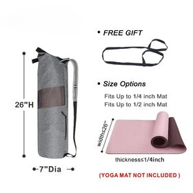 Extra Large Carriers Pocket Zipper Factory 2023 Yoga Mat Tote Bag
