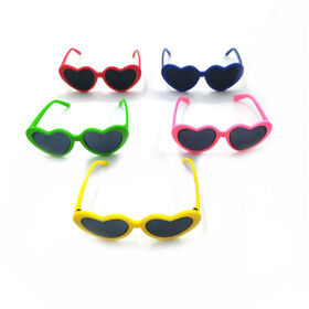 Funny Mini Heart Shape Pet Sunglasses Cat Dog Sunglass Cheap for Small Dogs