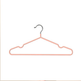 Adult Hangers Dip Plastic Semi-circular Flat Hook Hangers Non-slip  Non-marking Hangers Coat Hangers Clothing Stores