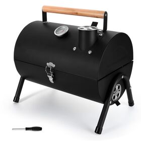 Stainless-Steel Smokeless Portable Vertical Charcoal BBQ Grill with 28–  SearchFindOrder